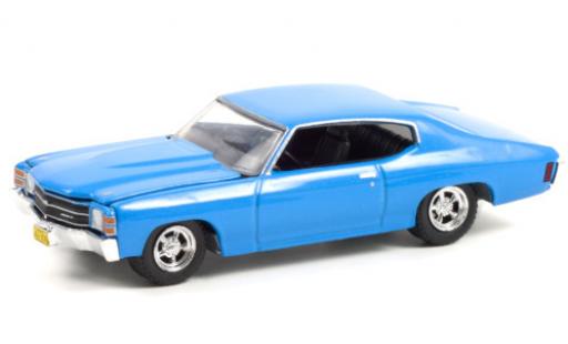 Coche miniatura Chevrolet Chevelle 1/64 Greenlight SS metalico azul 1971 The Rookie (TV s�rie 2018 - jetzt) Chevrolet Chevelle 1/64 Greenlight SS metalico azul 1971 The Rookie (TV s�rie 2018 - jetzt) coche miniatura