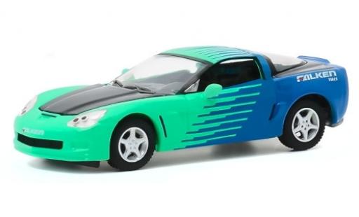 Coche miniatura Chevrolet Corvette 1/64 Greenlight (C6) Z06 Falken Tires 2013 Chevrolet Corvette 1/64 Greenlight (C6) Z06 Falken Tires 2013 coche miniatura