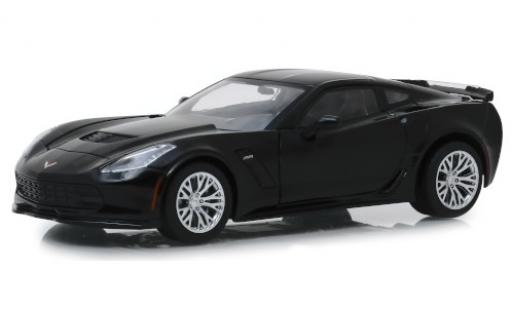 Coche miniatura Chevrolet Corvette 1/24 Greenlight (C7) Z06 negro 2019 Chevrolet Corvette 1/24 Greenlight (C7) Z06 negro 2019 coche miniatura
