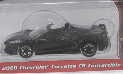 Coche miniatura Chevrolet Corvette 1/64 Greenlight (C8) Convertible negro 2020 Chevrolet Corvette 1/64 Greenlight (C8) Convertible negro 2020 coche miniatura