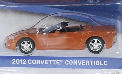 Coche miniatura Chevrolet Corvette 1/64 Greenlight Convertible metalico naranja 2012 General Motors Series 1 ohne Vitrine Chevrolet Corvette 1/64 Greenlight Convertible metalico naranja 2012 General Motors Series 1 ohne Vitrine coche miniatura