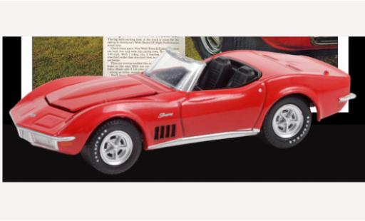 Coche miniatura Chevrolet Corvette 1/64 Greenlight Convertible rojo AEG 1969 Wide Boots GT Chevrolet Corvette 1/64 Greenlight Convertible rojo AEG 1969 Wide Boots GT coche miniatura