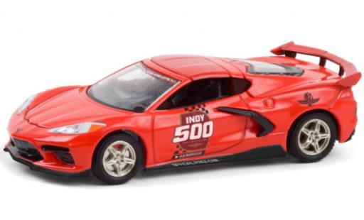 Coche miniatura Chevrolet Corvette 1/64 Greenlight Stingray (C8) Indy 500 - Official Pace Car 2020 104th Annual Indianapolis 500 Mile Race Chevrolet Corvette 1/64 Greenlight Stingray (C8) Indy 500 - Official Pace Car 2020 104th Annual Indianapolis 500 Mile Race coche miniatura
