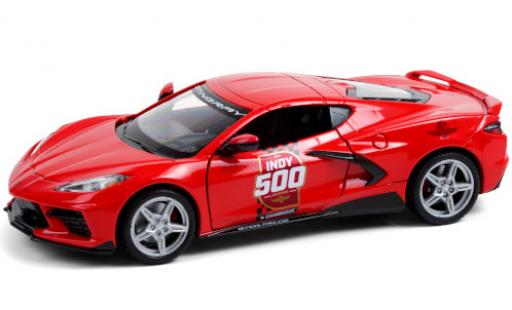 Coche miniatura Chevrolet Corvette 1/24 Greenlight Stingray (C8) Indy 500 - Official Pace Car 2020 104th Running Indianapolis 500 Mile Race Chevrolet Corvette 1/24 Greenlight Stingray (C8) Indy 500 - Official Pace Car 2020 104th Running Indianapolis 500 Mile Race coche miniatura