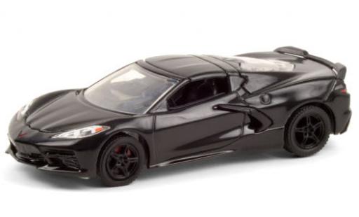 Coche miniatura Chevrolet Corvette 1/64 Greenlight Stingray (C8) negro 2020 Chevrolet Corvette 1/64 Greenlight Stingray (C8) negro 2020 coche miniatura