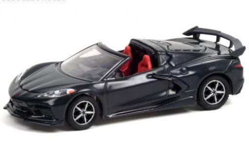Coche miniatura Chevrolet Corvette 1/64 Greenlight Stingray Convertible (C8) metalico gris 2020 Chevrolet Corvette 1/64 Greenlight Stingray Convertible (C8) metalico gris 2020 coche miniatura