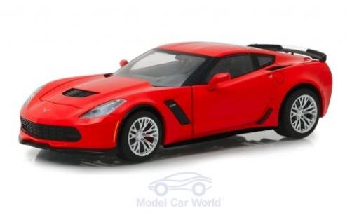 Coche miniatura Chevrolet Corvette 1/24 Greenlight Z06 rojo 2019 Chevrolet Corvette 1/24 Greenlight Z06 rojo 2019 coche miniatura