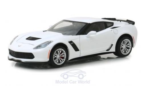 Coche miniatura Chevrolet Corvette 1/24 Greenlight Z06 blanco 2019 Chevrolet Corvette 1/24 Greenlight Z06 blanco 2019 coche miniatura
