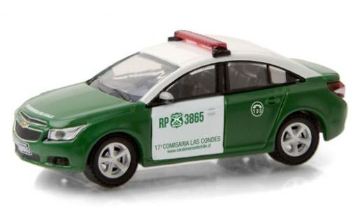 Chevrolet Cruze 1/64 Greenlight Carabineros de Chile 2013 coche miniatura