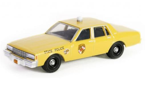 Coche miniatura Chevrolet Impala 1/64 Greenlight Maryland State Police 1983 1:64 Chevrolet Impala 1/64 Greenlight Maryland State Police 1983 1:64 coche miniatura