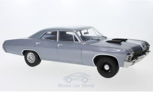 Coche miniatura Chevrolet Impala 1967 1/18 Greenlight Sedan gris The A-Team 1967 Chevrolet Impala 1967 1/18 Greenlight Sedan gris The A-Team 1967 coche miniatura