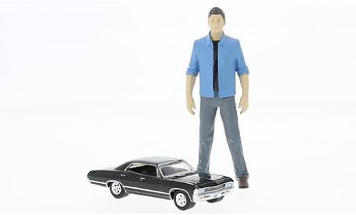 Coche miniatura Chevrolet Impala 1/18 Greenlight Sport Sedan Supernatural avec Dean figurine in 1:18 Chevrolet Impala 1/18 Greenlight Sport Sedan Supernatural avec Dean figurine in 1:18 coche miniatura