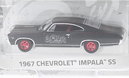 Coche miniatura Chevrolet Impala 1/64 Greenlight SS negro/rojo Gas Monkey Garage 1967 Chevrolet Impala 1/64 Greenlight SS negro/rojo Gas Monkey Garage 1967 coche miniatura
