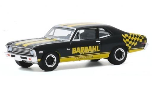Coche miniatura Chevrolet Nova 1/64 Greenlight Bardahl 1972 Chevrolet Nova 1/64 Greenlight Bardahl 1972 coche miniatura