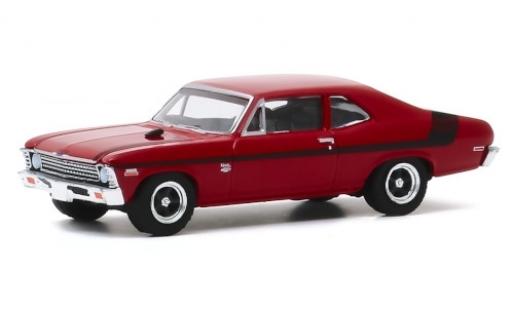 Coche miniatura Chevrolet Nova 1/64 Greenlight Yenko Deuce rojo/negro 1971 Chevrolet Nova 1/64 Greenlight Yenko Deuce rojo/negro 1971 coche miniatura