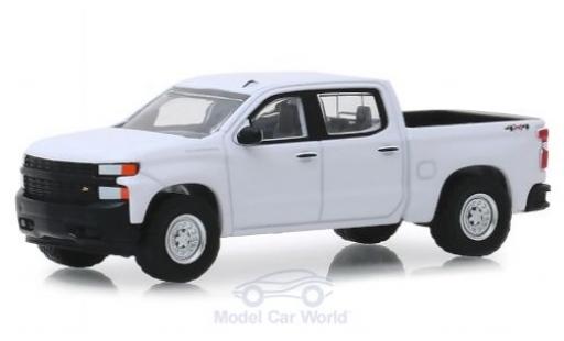 Chevrolet Silverado 1/64 Greenlight 1500 blanco 2019 coche miniatura
