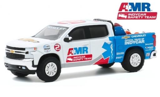 Chevrolet Silverado 1/64 Greenlight AMR IndyCar Safety Team 2020 Official Truck of Indycar coche miniatura