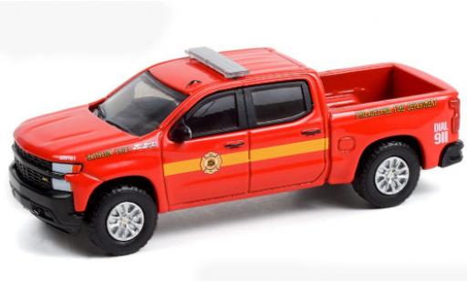 Coche miniatura Chevrolet Silverado 1/64 Greenlight Z71 rojo/Dekor Pennsylvania Fire Department 2020 Chevrolet Silverado 1/64 Greenlight Z71 rojo/Dekor Pennsylvania Fire Department 2020 coche miniatura