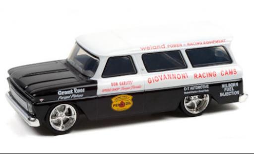 Chevrolet Suburban 1/43 Greenlight negro/blanco Speed Shop Tampa Florida 1966 coche miniatura
