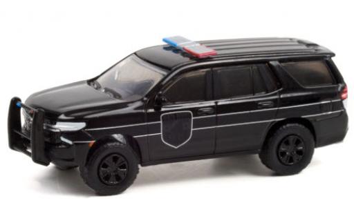 Coche miniatura Chevrolet Tahoe 1/64 Greenlight Black Bandit Police 2021 Chevrolet Tahoe 1/64 Greenlight Black Bandit Police 2021 coche miniatura