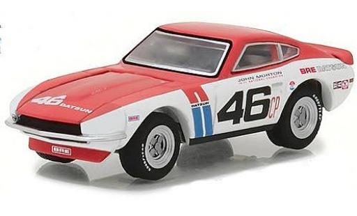 Datsun 240Z 1/64 Greenlight No.46 BRE 1970 J.Morton coche miniatura