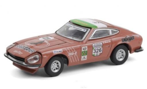 Datsun 260Z 1/64 Greenlight No.326 Carrera Panamericana Mexico 1974 coche miniatura