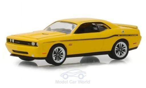 Dodge Challenger 1/64 Greenlight SRT 392 amarillo 2012 coche miniatura