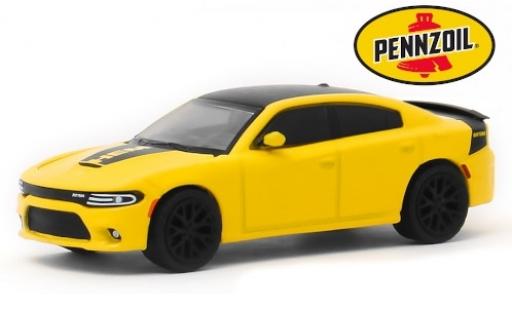 Coche miniatura Dodge Charger 1/64 Greenlight Daytona HEMI amarillo/matt-negro Pennzoil 2017 Dodge Charger 1/64 Greenlight Daytona HEMI amarillo/matt-negro Pennzoil 2017 coche miniatura