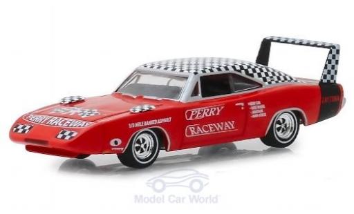 Coche miniatura Dodge Charger 1/64 Greenlight Daytona Perry Raceway 1969 Dodge Charger 1/64 Greenlight Daytona Perry Raceway 1969 coche miniatura
