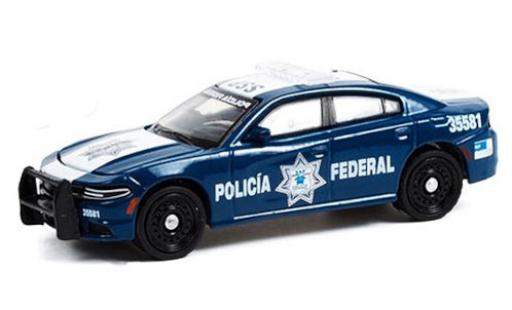 Coche miniatura Dodge Charger 1/64 Greenlight Policia Federal SSP 2017 Dodge Charger 1/64 Greenlight Policia Federal SSP 2017 coche miniatura