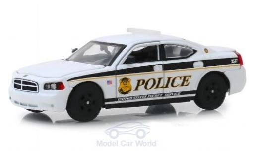 Coche miniatura Dodge Charger 1/43 Greenlight Pursuit U.S. Secret Service Police 2006 Dodge Charger 1/43 Greenlight Pursuit U.S. Secret Service Police 2006 coche miniatura