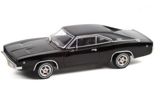 Dodge Charger 1/43 Greenlight R/T negro/matt-negro 1968 John Wick (2014) coche miniatura