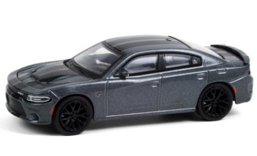 Coche miniatura Dodge Charger 1/64 Greenlight SRT Hellcat metalico gris/matt-negro 2018 Dodge Charger 1/64 Greenlight SRT Hellcat metalico gris/matt-negro 2018 coche miniatura