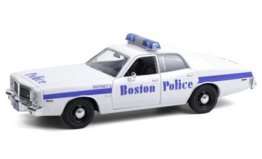 Coche miniatura Dodge Coronet 1/24 Greenlight Boston Police 1976 Dodge Coronet 1/24 Greenlight Boston Police 1976 coche miniatura
