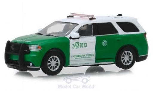Coche miniatura Dodge Durango 1/64 Greenlight Comisaria Curico - Carbineros de Chile 2018 Dodge Durango 1/64 Greenlight Comisaria Curico - Carbineros de Chile 2018 coche miniatura