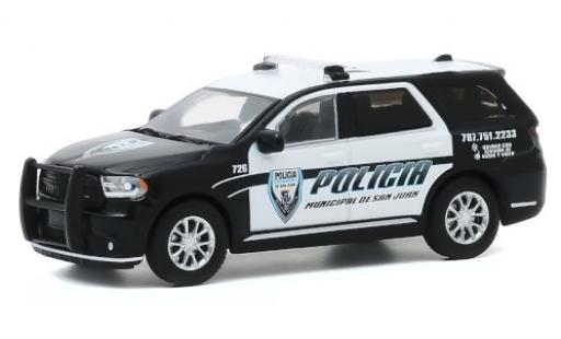 Coche miniatura Dodge Durango 1/64 Greenlight Pursuit Policia Municipal de San Juan 2018 Dodge Durango 1/64 Greenlight Pursuit Policia Municipal de San Juan 2018 coche miniatura
