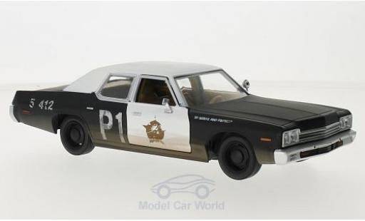 Coche miniatura Dodge Monaco 1974 1/24 Greenlight negro/blanco Blues Brojohers 1974 Bluesmobile Dodge Monaco 1974 1/24 Greenlight negro/blanco Blues Brojohers 1974 Bluesmobile coche miniatura