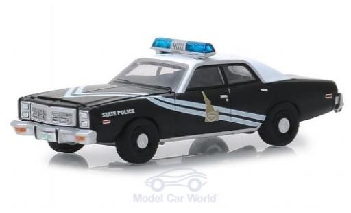 Dodge Monaco 1/64 Greenlight negro/blanco Idaho State Police 1978 coche miniatura