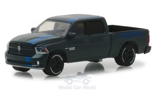 Coche miniatura Dodge RAM 1/64 Greenlight 1500 Sport metalico gris/azul MOPAR 2017 Dodge RAM 1/64 Greenlight 1500 Sport metalico gris/azul MOPAR 2017 coche miniatura