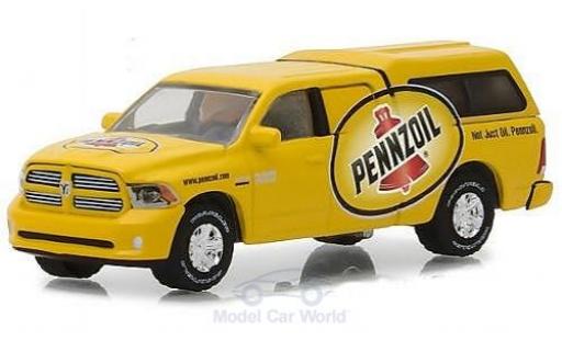 Dodge RAM 1/64 Greenlight Ram 1500 Sport Pennzoil 2014 coche miniatura
