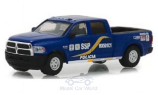 Dodge RAM 1/64 Greenlight 2500 Mexico City 2017 coche miniatura