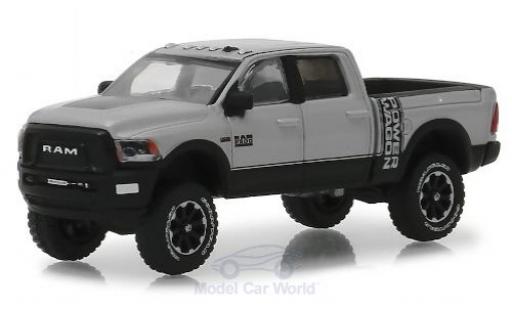 Coche miniatura Dodge RAM 1/64 Greenlight 2500 Power Wagon metalico gris/negro 2018 Dodge RAM 1/64 Greenlight 2500 Power Wagon metalico gris/negro 2018 coche miniatura