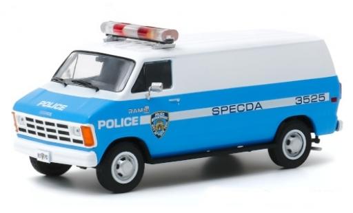 Coche miniatura Dodge RAM 1/43 Greenlight B 150 NYPD - New York City Police Department 1987 Dodge RAM 1/43 Greenlight B 150 NYPD - New York City Police Department 1987 coche miniatura