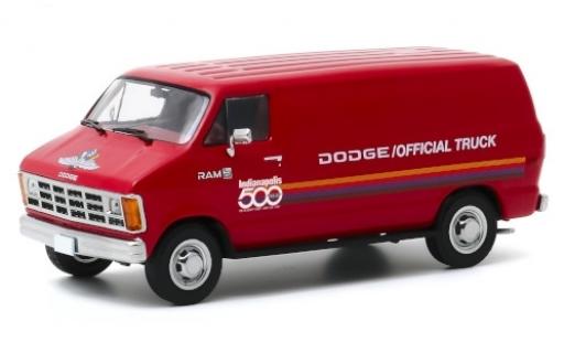 Coche miniatura Dodge RAM 1/43 Greenlight B 150 rojo/Dekor Indianapolis 500 1987 71st Annual 500 Mile Race Official Truck Dodge RAM 1/43 Greenlight B 150 rojo/Dekor Indianapolis 500 1987 71st Annual 500 Mile Race Official Truck coche miniatura