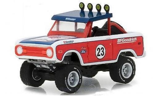 Coche miniatura Ford Bronco 1/64 Greenlight Baja BFGoodrich Tires 1966 Ford Bronco 1/64 Greenlight Baja BFGoodrich Tires 1966 coche miniatura