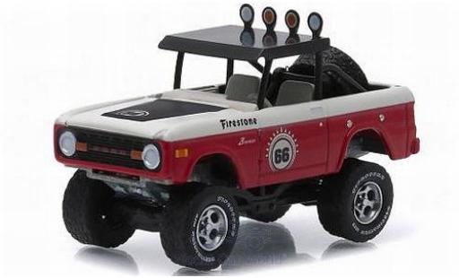 Coche miniatura Ford Bronco 1/64 Greenlight Baja rojo/blanco No.66 1966 All-Terrain Series 2 Ford Bronco 1/64 Greenlight Baja rojo/blanco No.66 1966 All-Terrain Series 2 coche miniatura