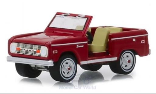 Ford Bronco 1/64 Greenlight rojo Elvis Presley coche miniatura