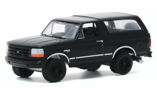 Coche miniatura Ford Bronco 1/64 Greenlight negro 1994 Ford Bronco 1/64 Greenlight negro 1994 coche miniatura