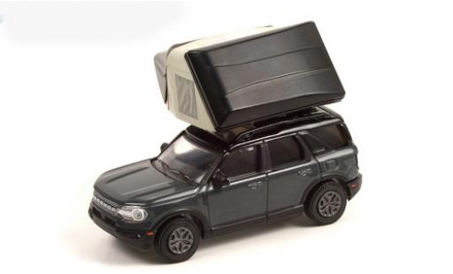 Coche miniatura Ford Bronco 1/64 Greenlight Sport gris 2021 Ford Bronco 1/64 Greenlight Sport gris 2021 coche miniatura