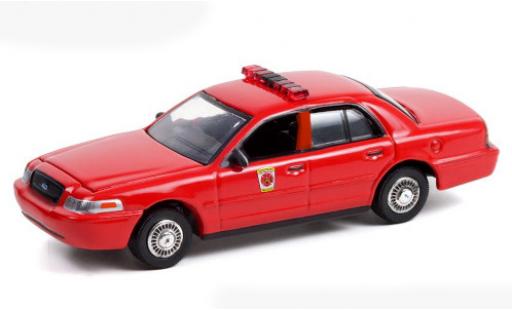 Coche miniatura Ford Crown 1/64 Greenlight Victoria Interceptor rojo/Dekor Maryland Fire Department 2001 Ford Crown 1/64 Greenlight Victoria Interceptor rojo/Dekor Maryland Fire Department 2001 coche miniatura